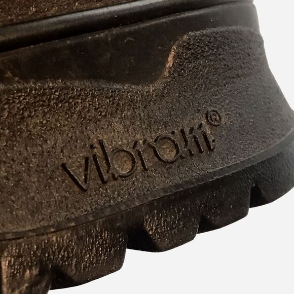 L.L. Bean Cresta Gore-Tex Brown Leather Hiking Boots Women's 8M Vibram Sole Shoe - Picture 13 of 14